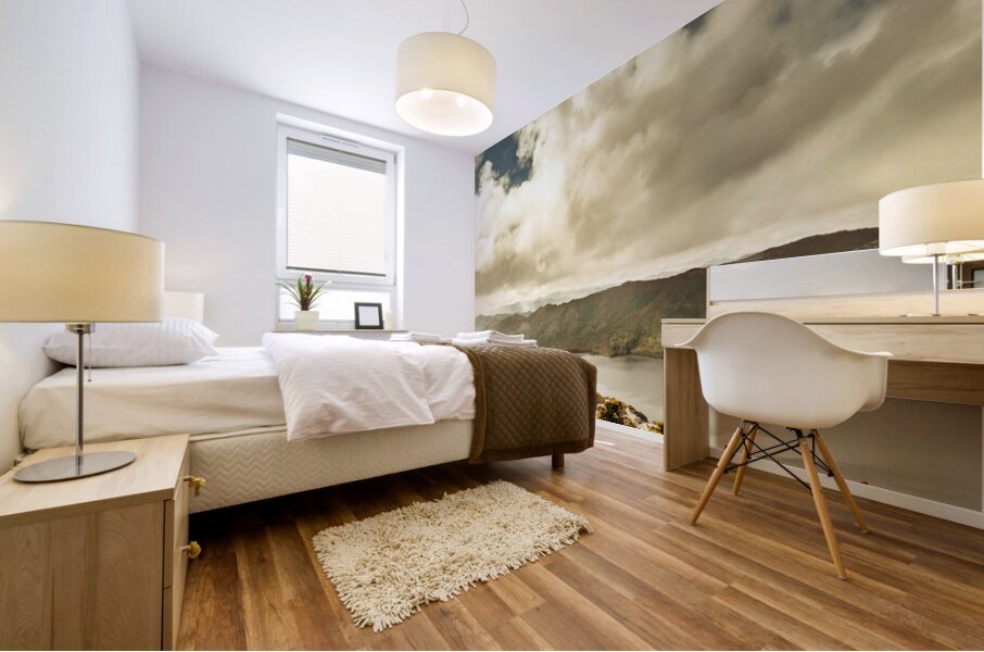 Serpentine dam Tasmania Mural print