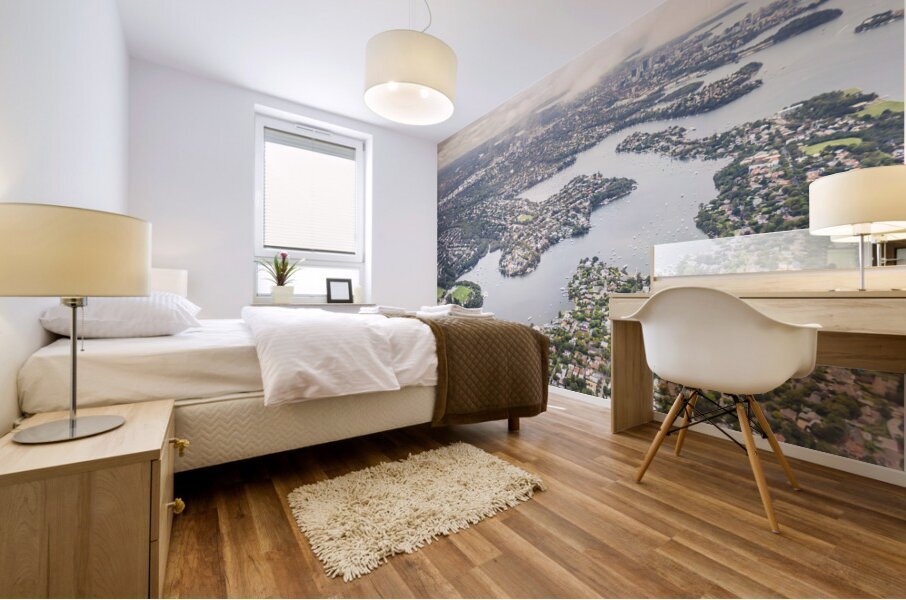 Scenic Sydney suburbia  Mural print