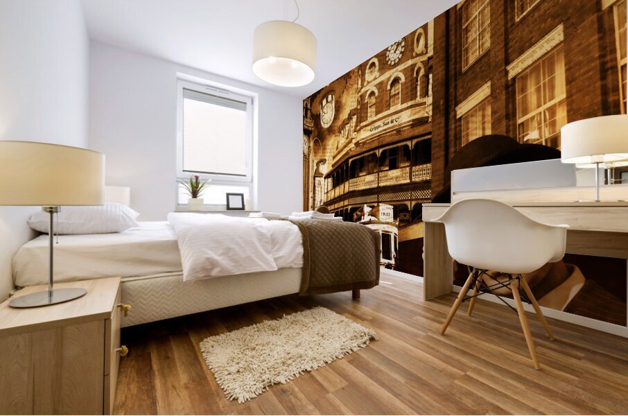 Bold Street: The Monocle Of Time Mural print