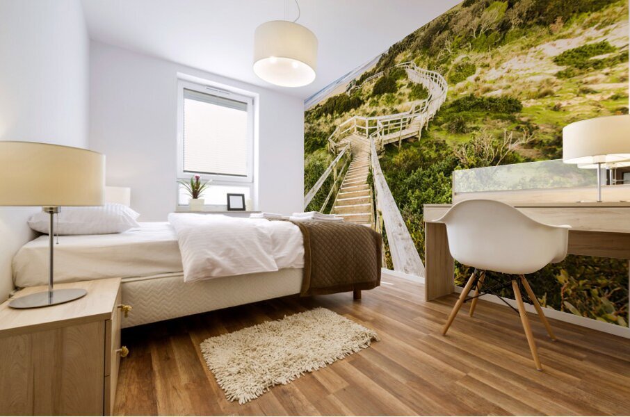 Way to Neck Beach Mural print