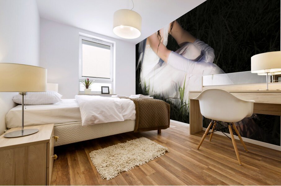 Enchanted Angel Mural print