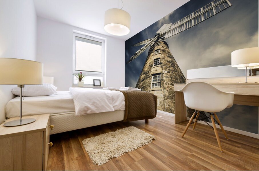 Callington Mill in Oatlands Tasmania Mural print