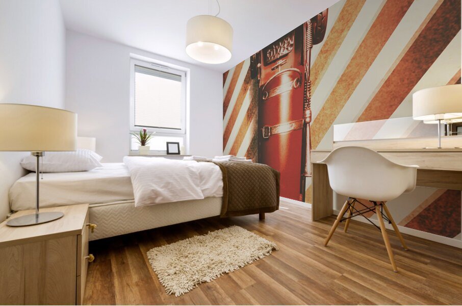 Race Stripes Mural print