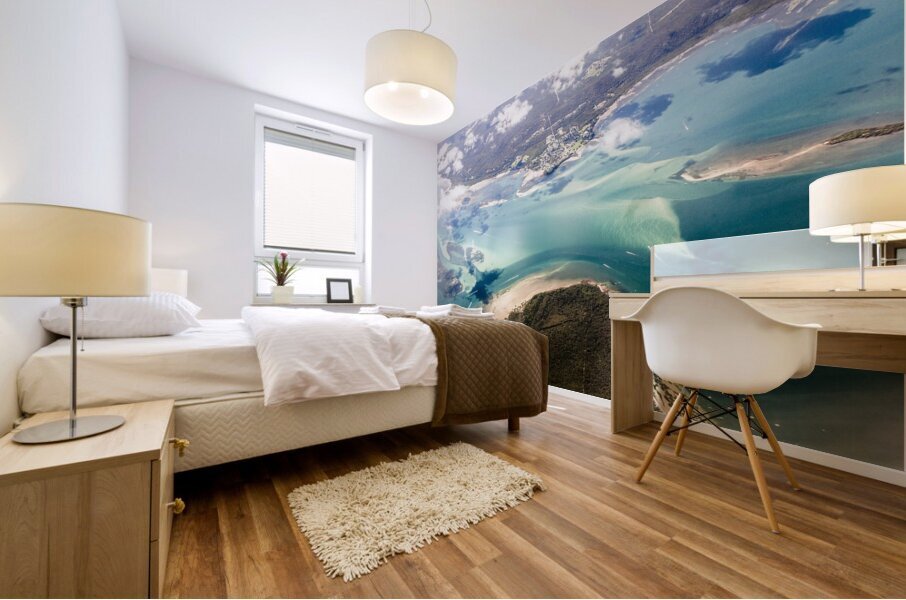 Queensland island bay landscape Mural print