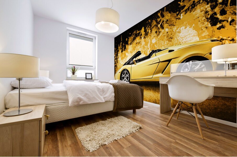 Scorcher Mural print