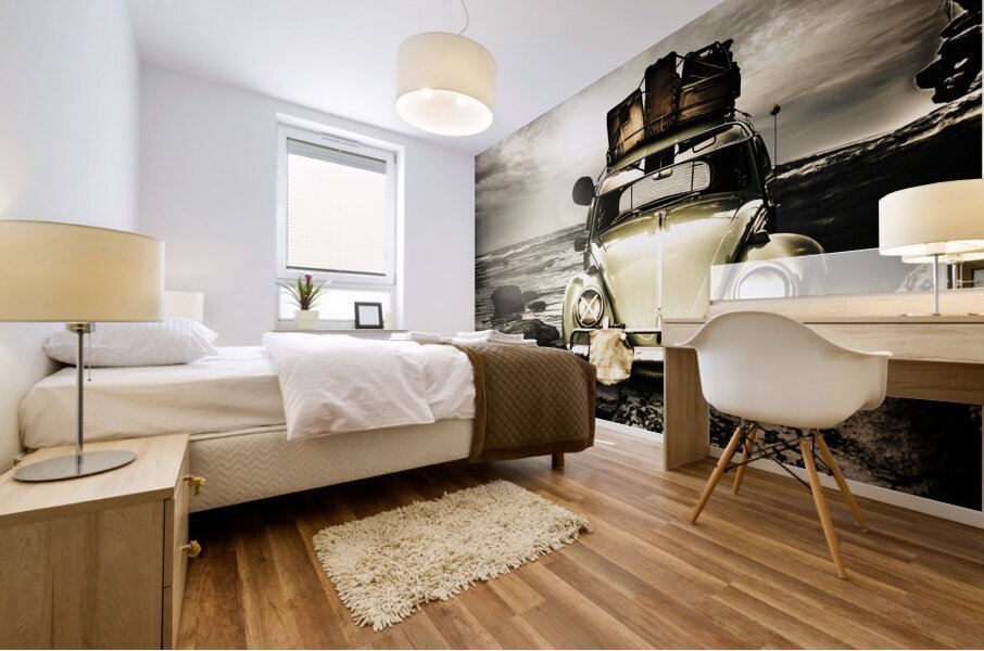 The travel bug Mural print