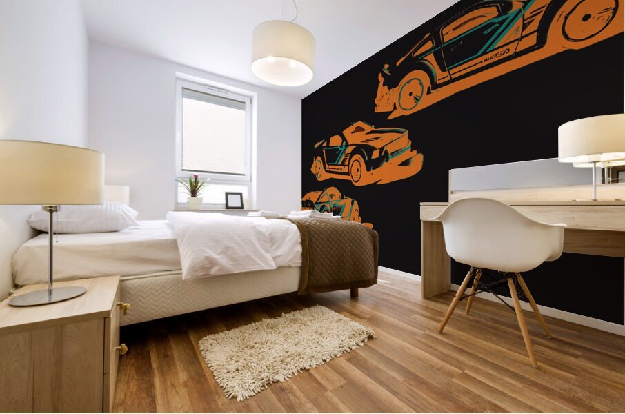 Mustanged Mural print