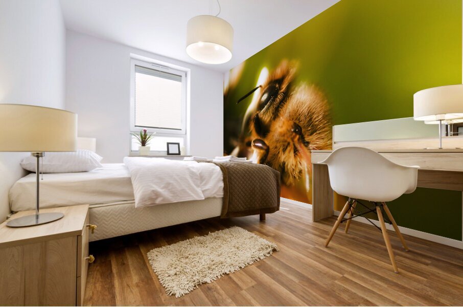 Process Of Pollination Mural print