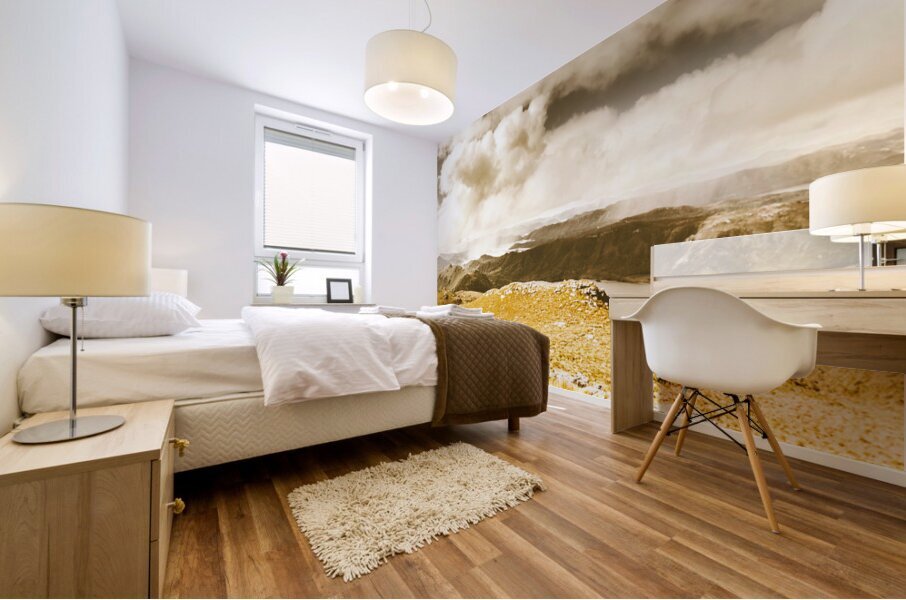 Wild country lookout Mural print