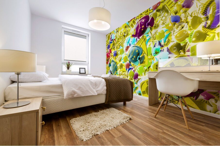 Story seas Mural print