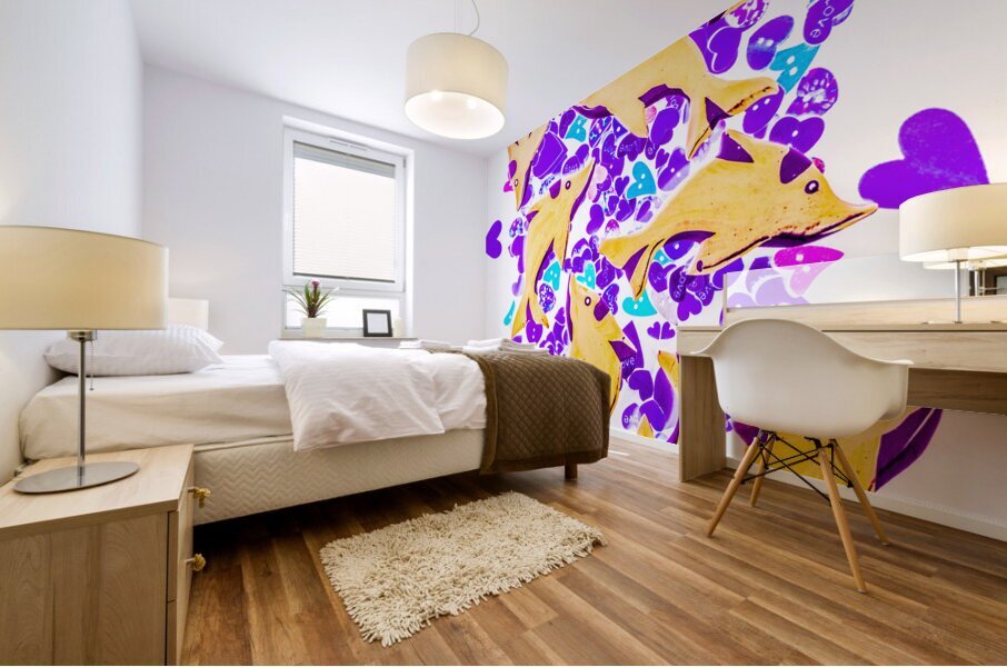 Reef romance Mural print