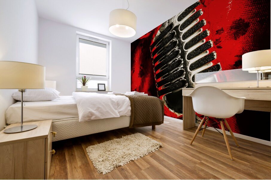 Classic evening cabaret  Mural print