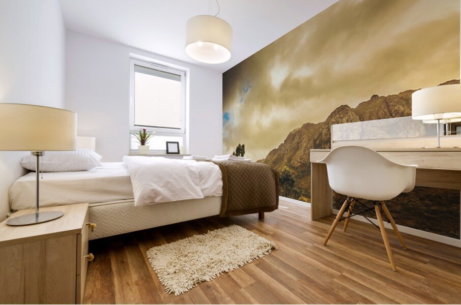 Tasmania mountain marvels Mural print