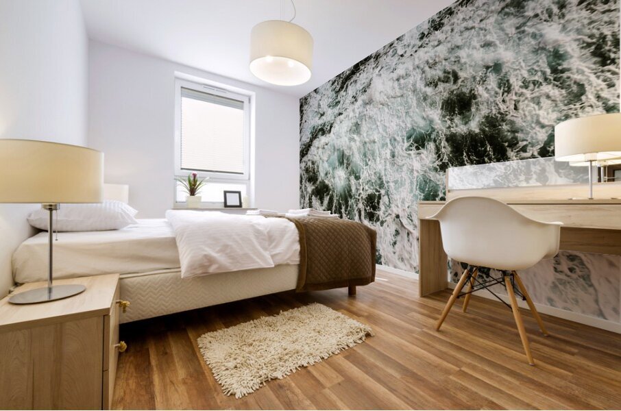 Coastal Calamity Mural print