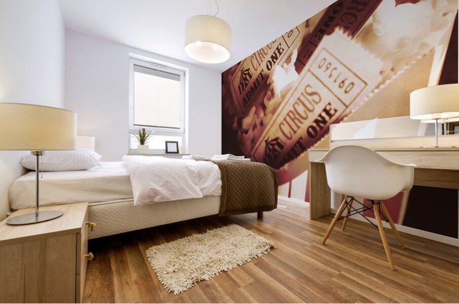 Midnight circus Mural print