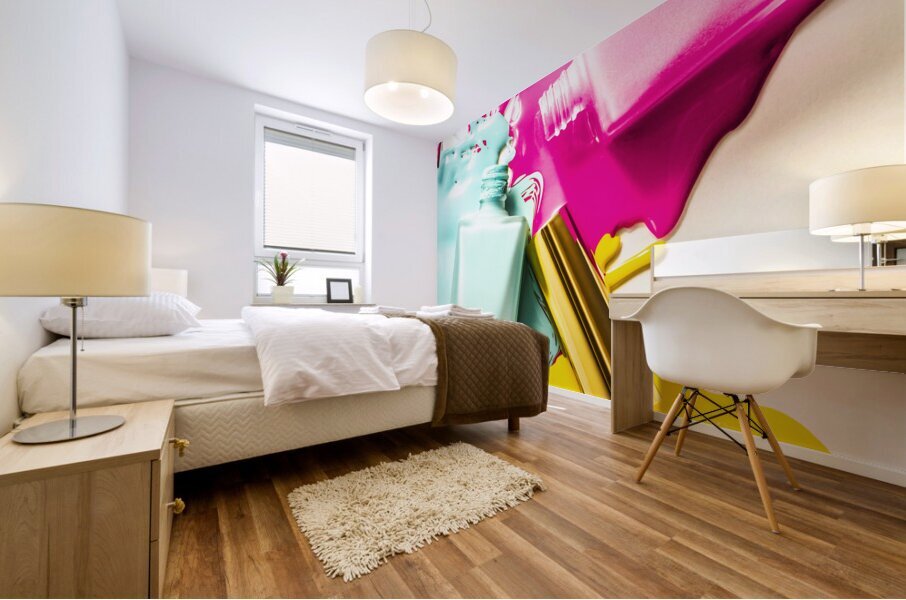 Nailed it Mural print