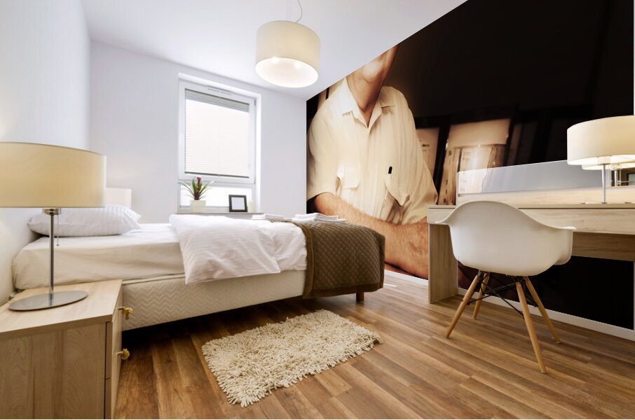 Daydreaming Of Yesterdays And Bygone Years Mural print