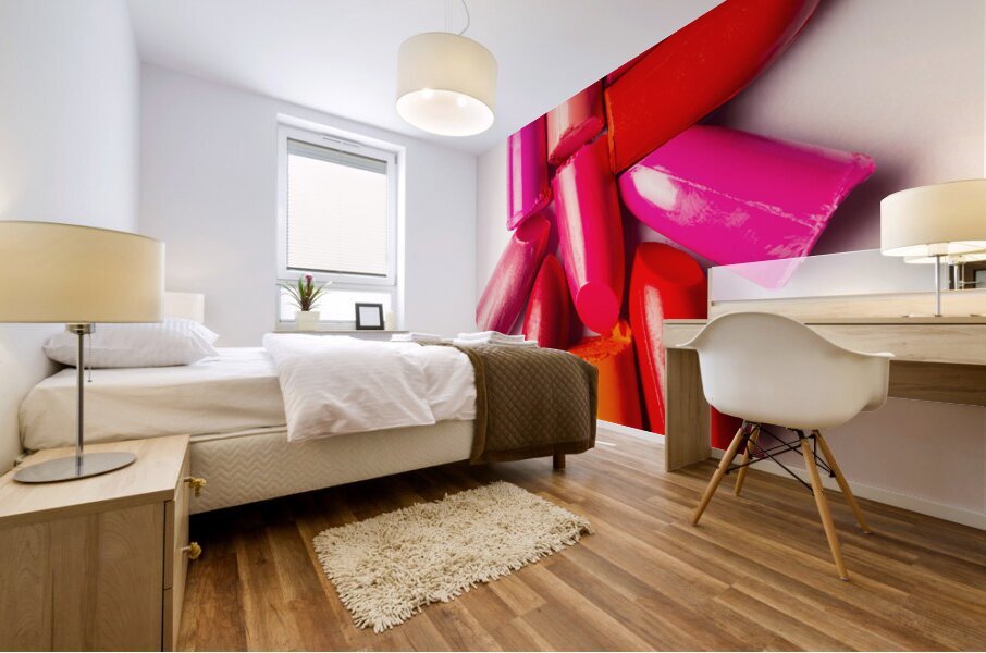 The makeup breakup Mural print