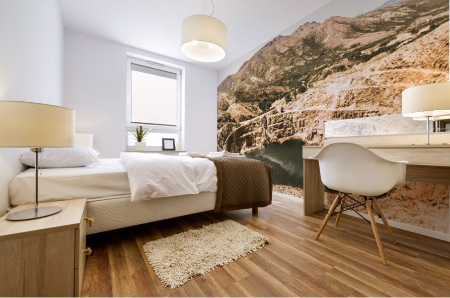 Iron Blow Lookout West Coast Tasmania Mural print