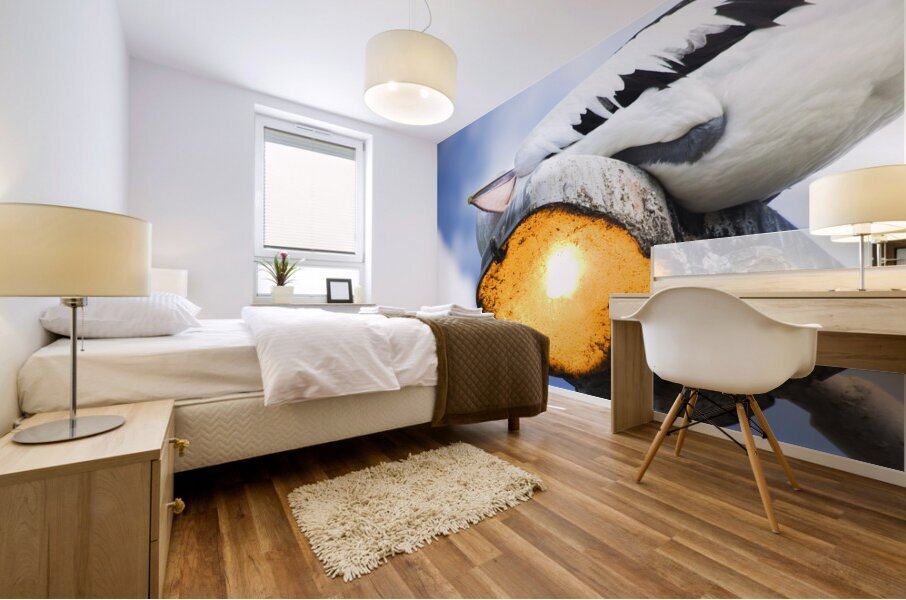 Summer Siesta Mural print