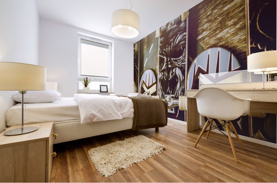 Toy skateboards Mural print