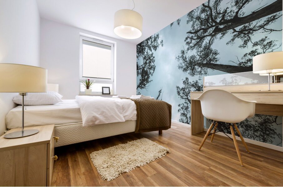 Midnight Canopy Mural print