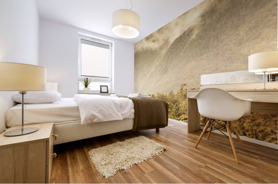 Western woodlands Mural print