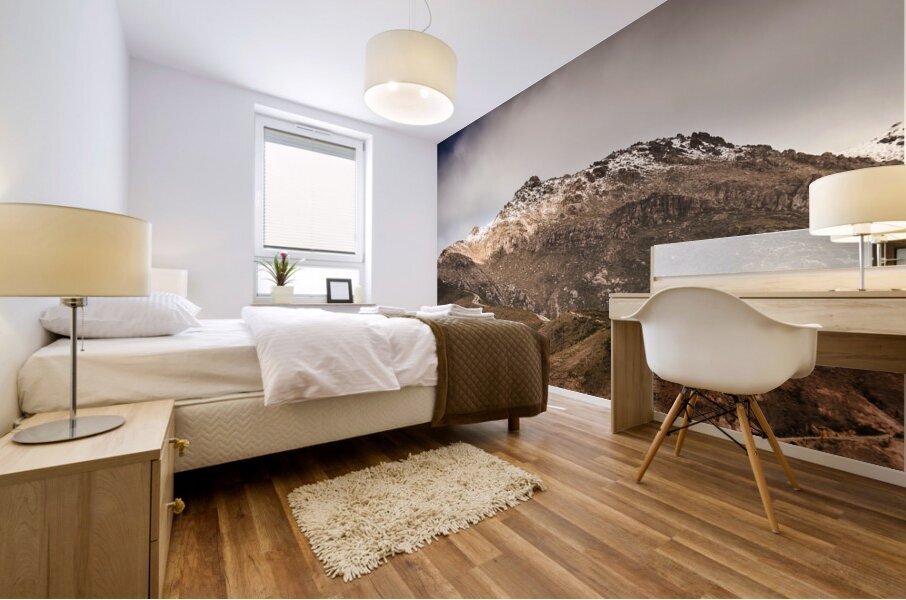 Country highlands Mural print