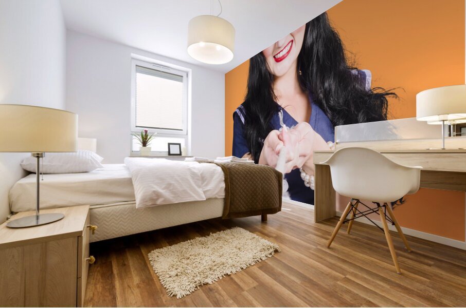 Tug of war Mural print