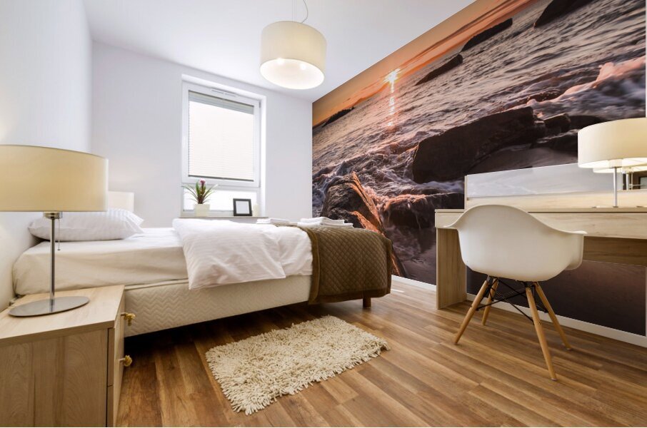 Swansea Sunrise Mural print