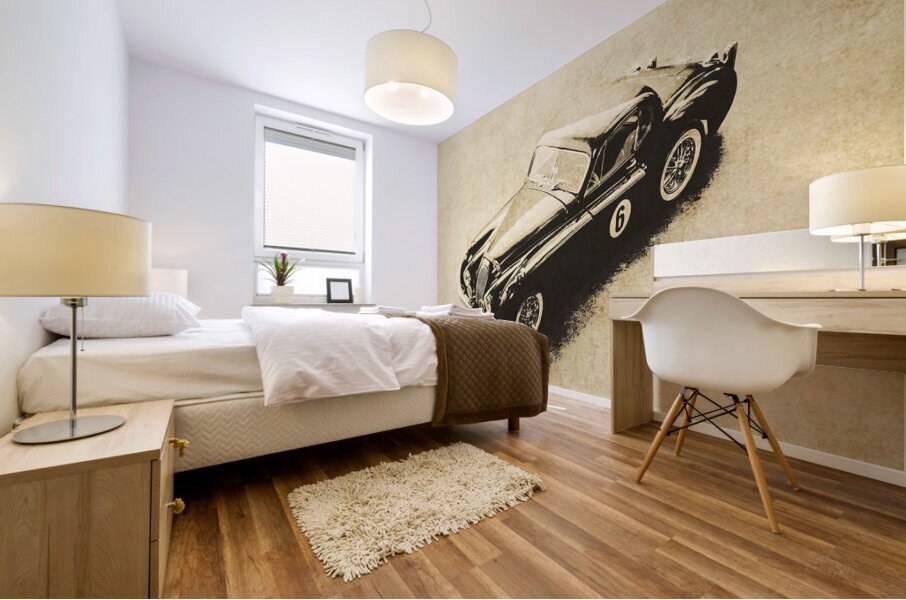 Distinctively British Mural print