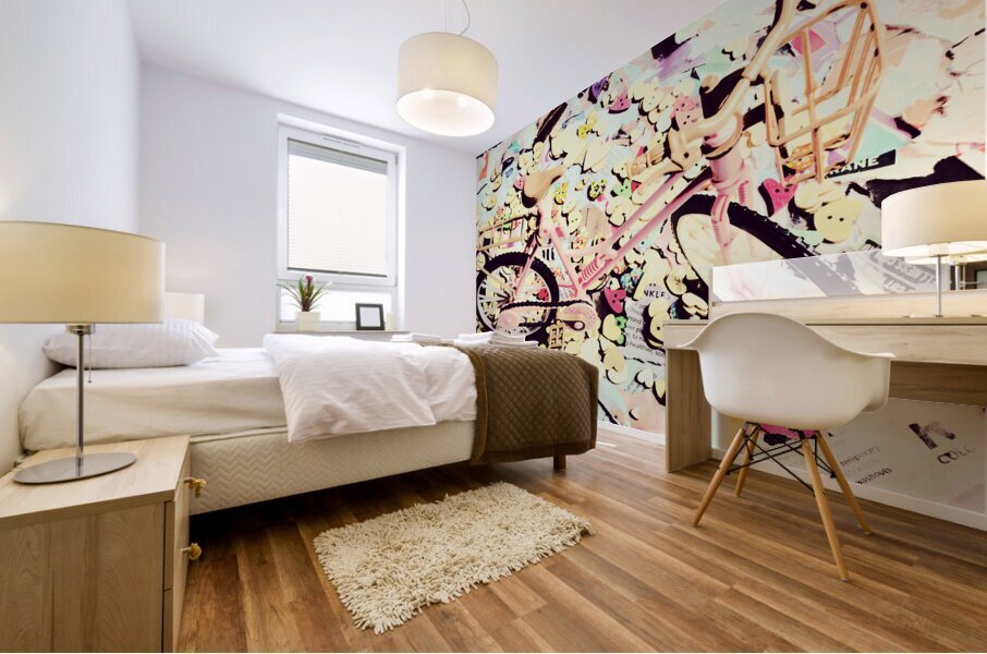 Romantic getaway Mural print