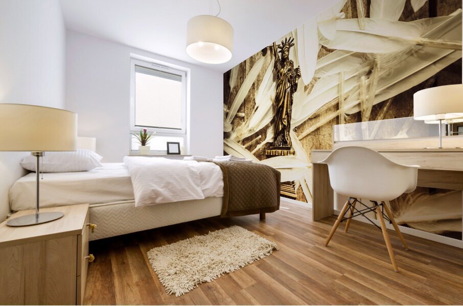 Freedom and independence Mural print