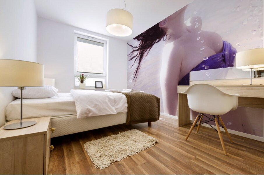 Vintage Water Fun Mural print