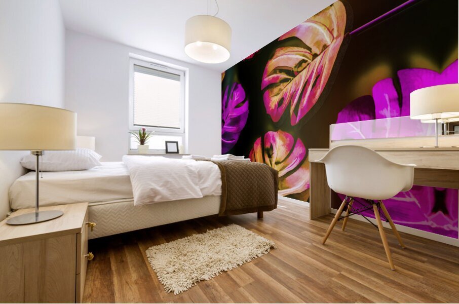 Summer moderns Mural print