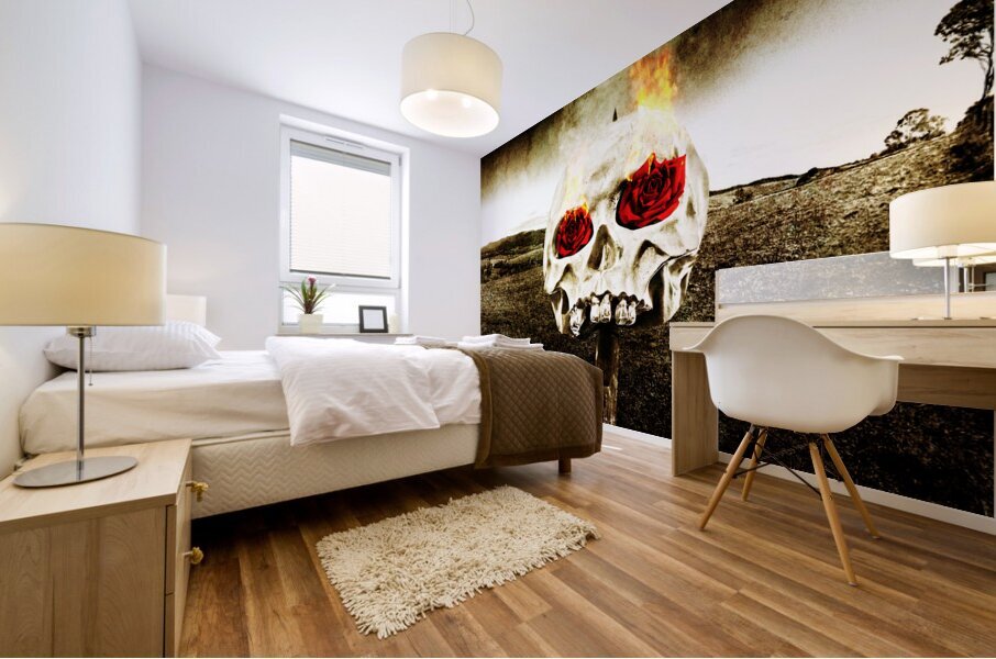 Hellfire Of Love Mural print