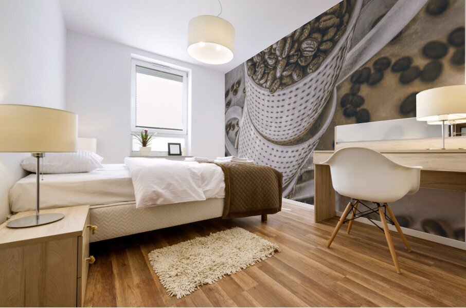 Coffee high Mural print