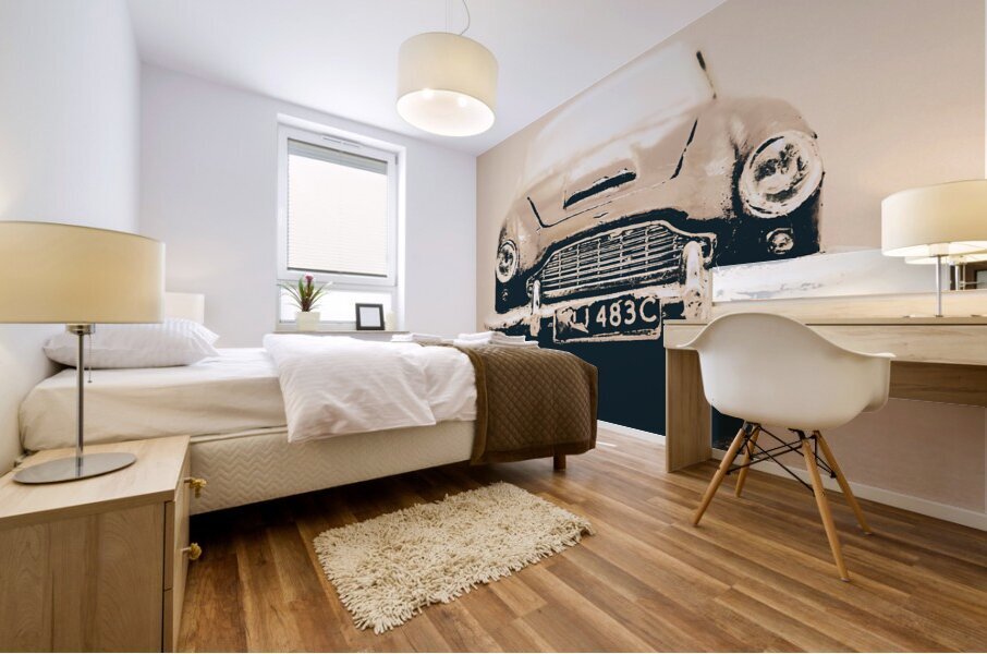 Martin miniature  Mural print