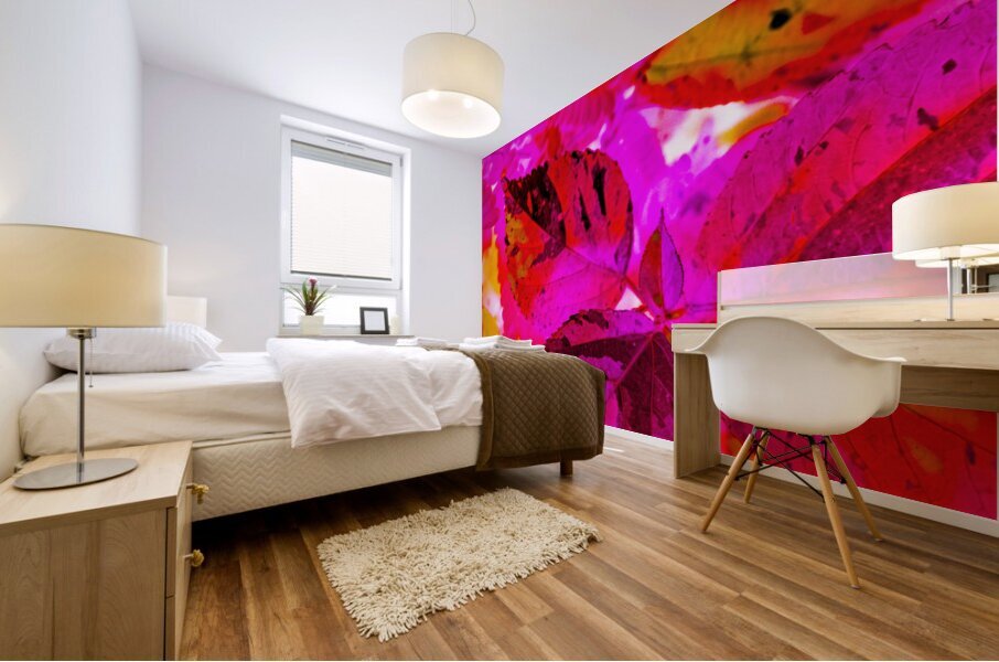 Color cluster Mural print