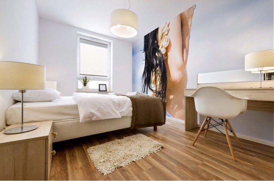 Lifestyle Woman Mural print