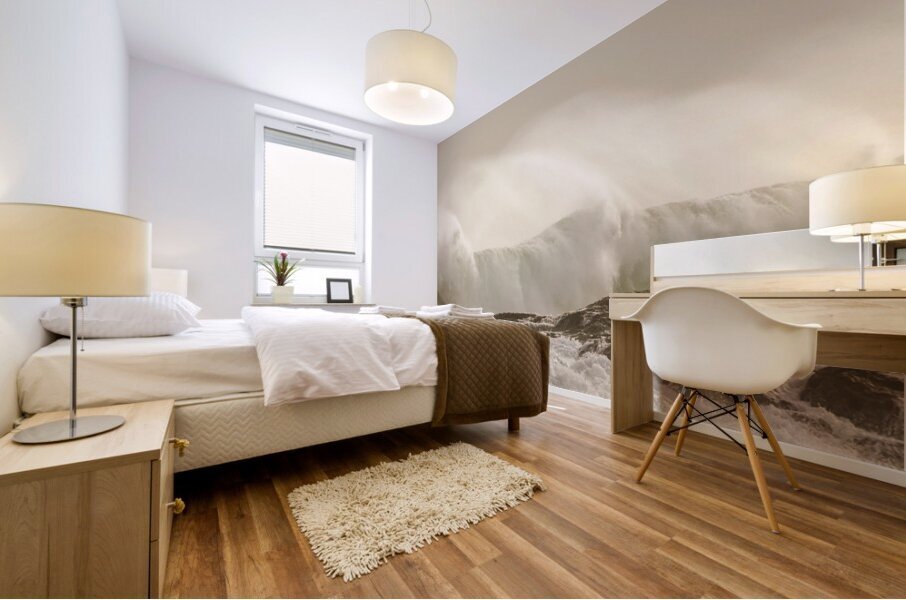 Wave Breaks Mural print