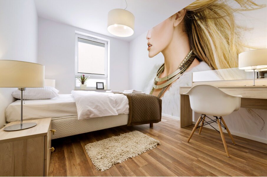 Hair Makeup And Fashion Mural print