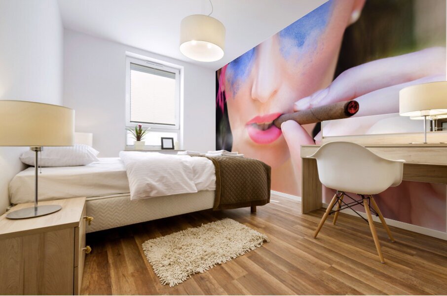 Cherry elegance Mural print