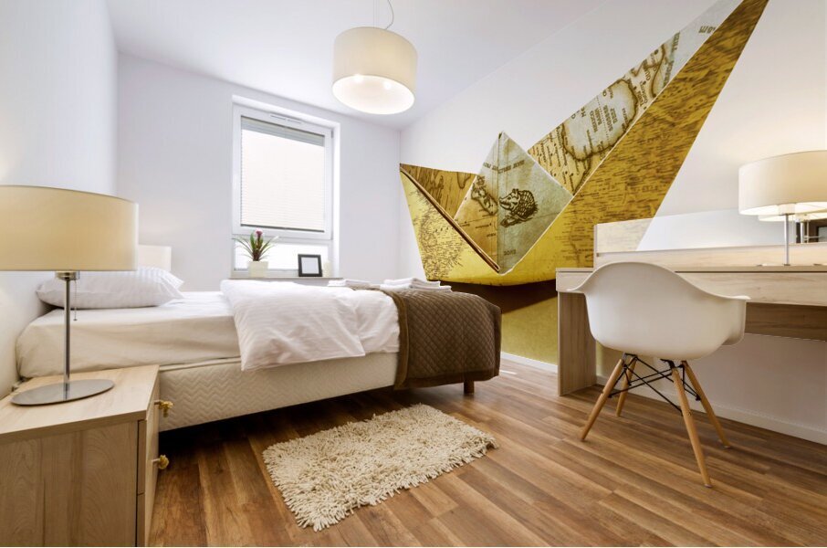 Lines and seas Mural print