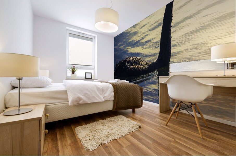 Edge of the wild Mural print