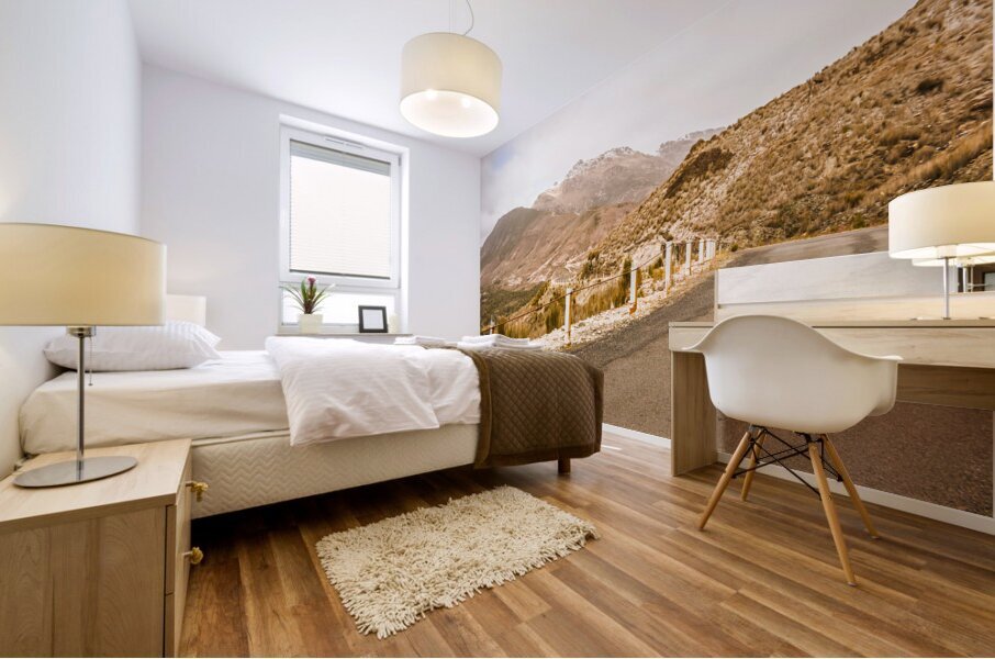 Western frontier  Mural print