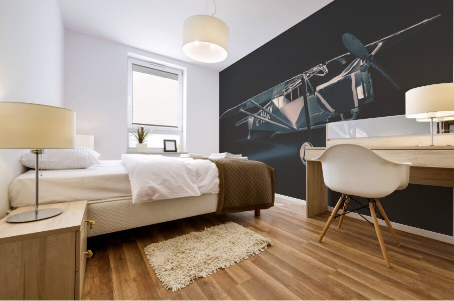 Tin wings Mural print