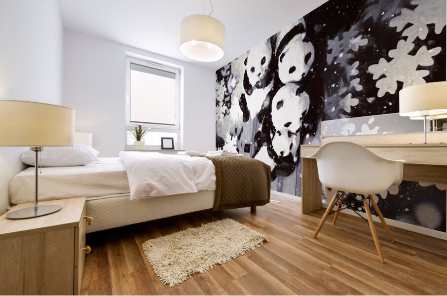 Frosty fun Mural print