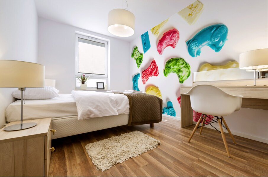 Sweet gaming Mural print