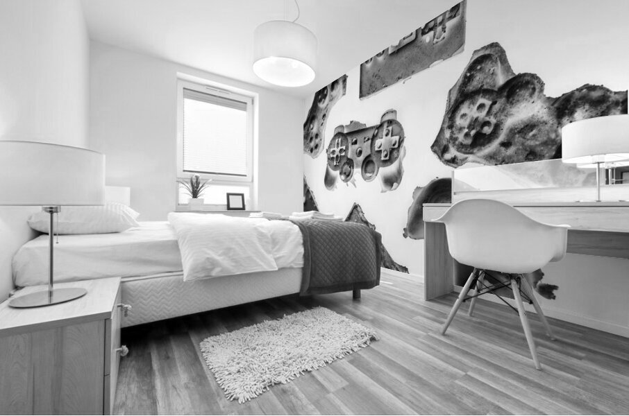 A visual play Mural print